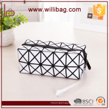 Fashion Leather Cosmetic Bag For Ladies Cute Design Makeup Bag